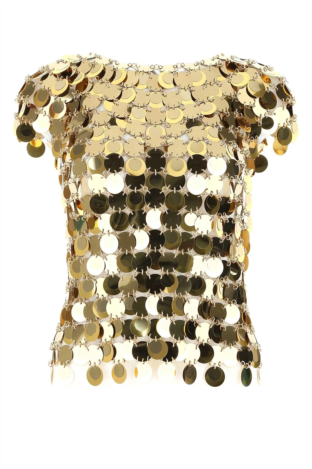 GOLD SEQUINS TOP sold by Lord & Taylor