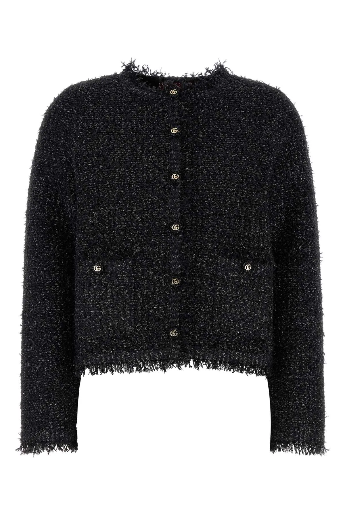 BLACK VISCOSE BLEND CARDIGAN sold by Lord & Taylor