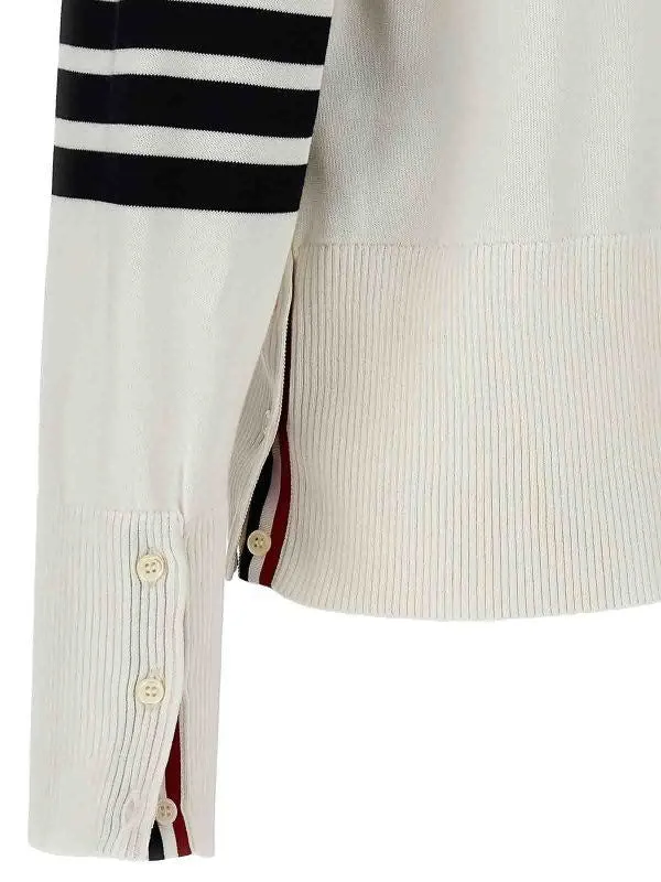 WHITE COTTON CARDIGAN sold by Lord & Taylor product image thumbnail 4