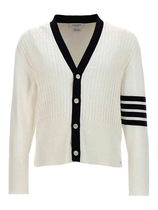WHITE COTTON CARDIGAN sold by Lord & Taylor