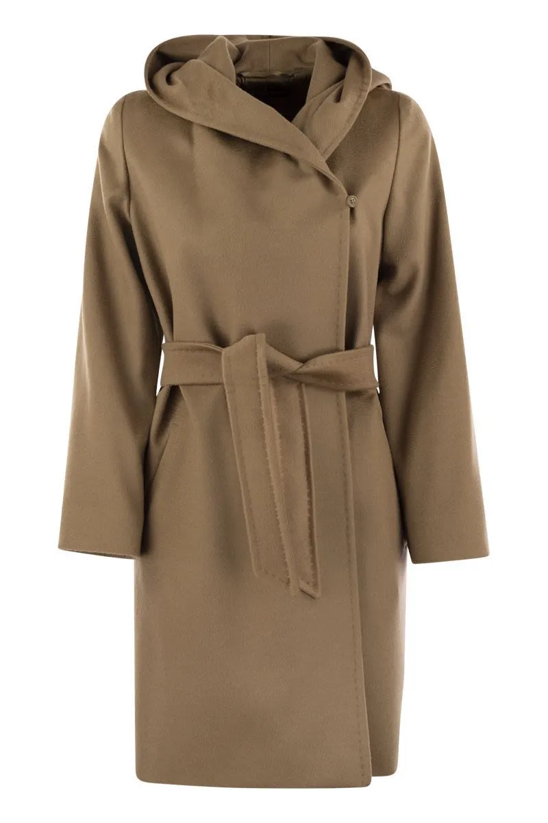 NEWMANG - WOOL COAT WITH HOOD sold by Lord & Taylor