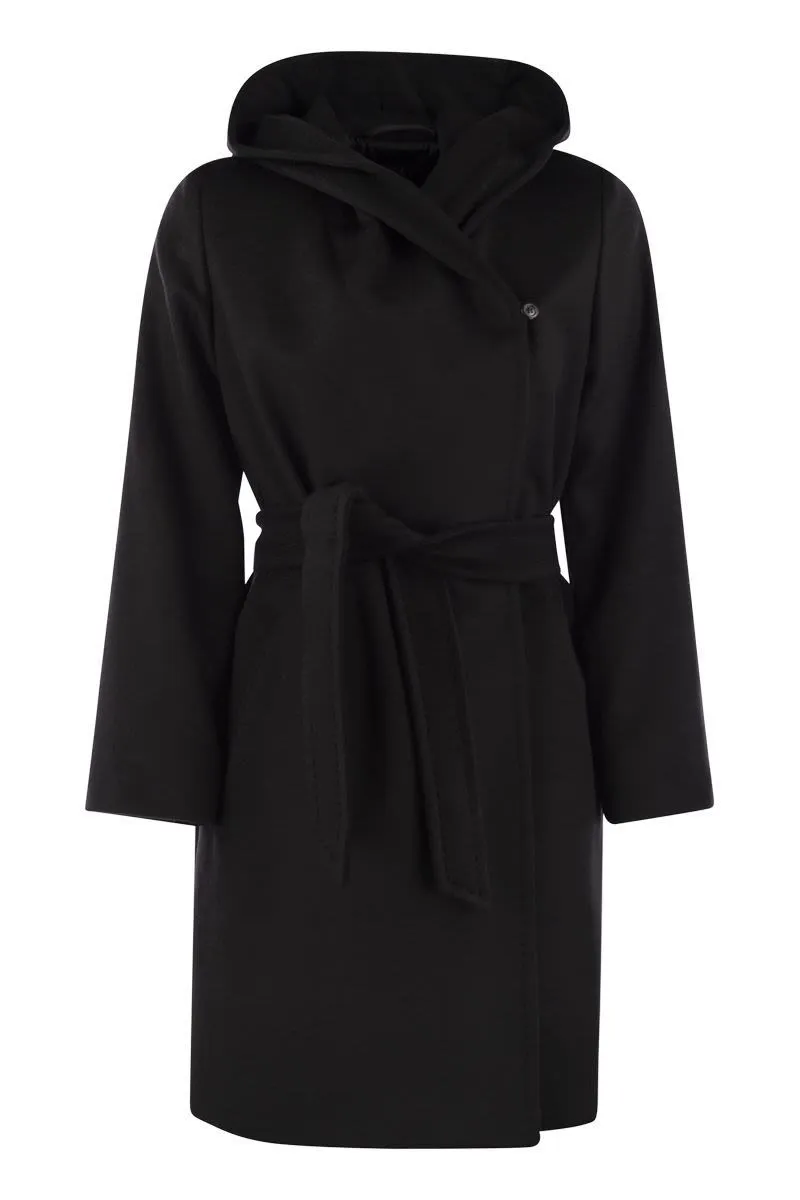 NEWMANG - WOOL COAT WITH HOOD sold by Lord & Taylor