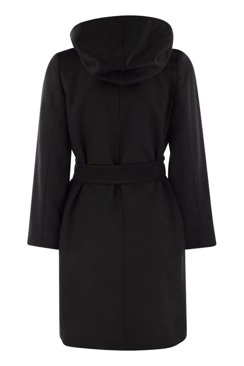 NEWMANG - WOOL COAT WITH HOOD sold by Lord & Taylor product image thumbnail 2