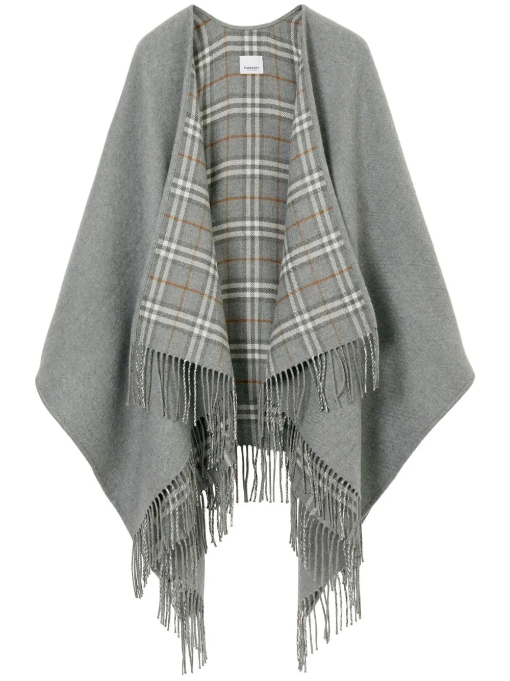 CHECK WOOL CAPE sold by Lord & Taylor