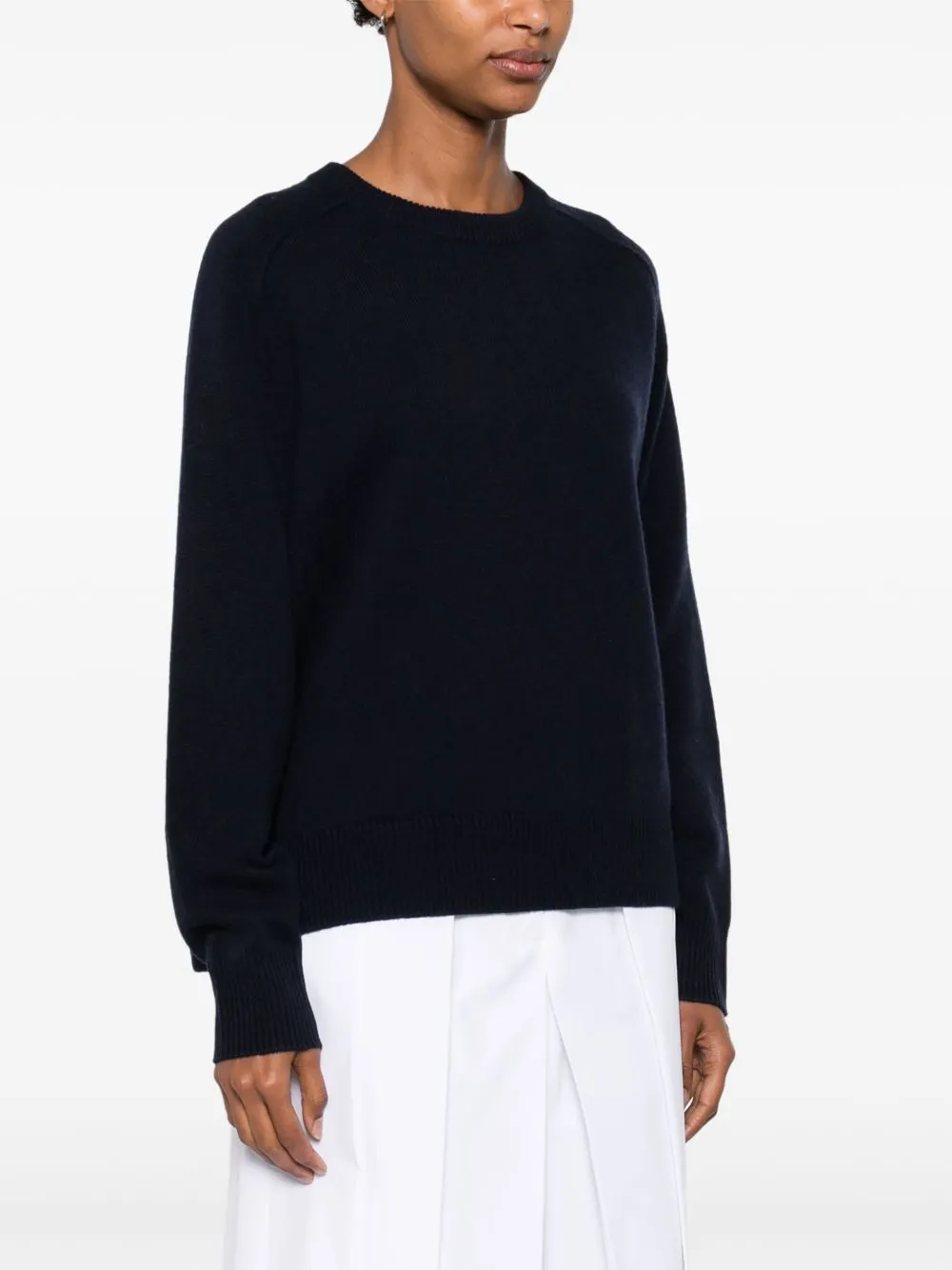 CASHMERE BOYFRIEND CREWNECK JUMPER sold by Lord & Taylor product image thumbnail 3