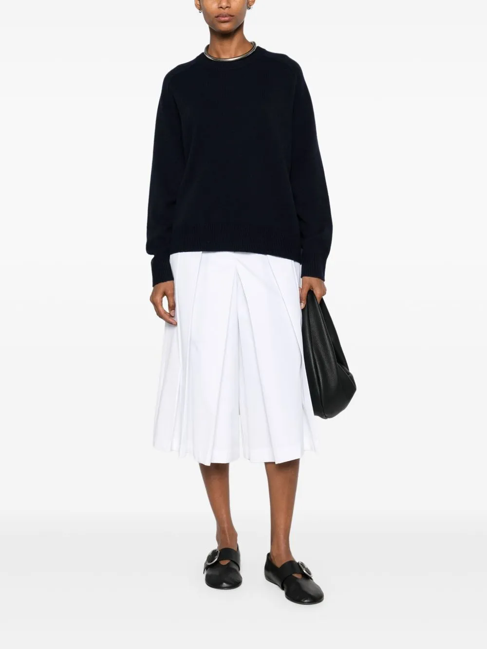 CASHMERE BOYFRIEND CREWNECK JUMPER sold by Lord & Taylor product image thumbnail 4