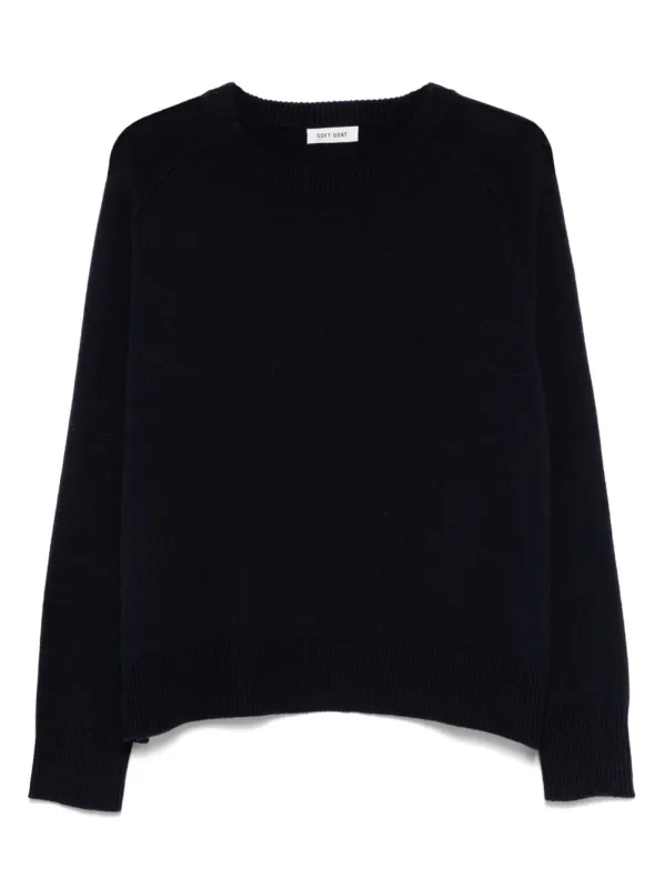 CASHMERE BOYFRIEND CREWNECK JUMPER made by Lord & Taylor
