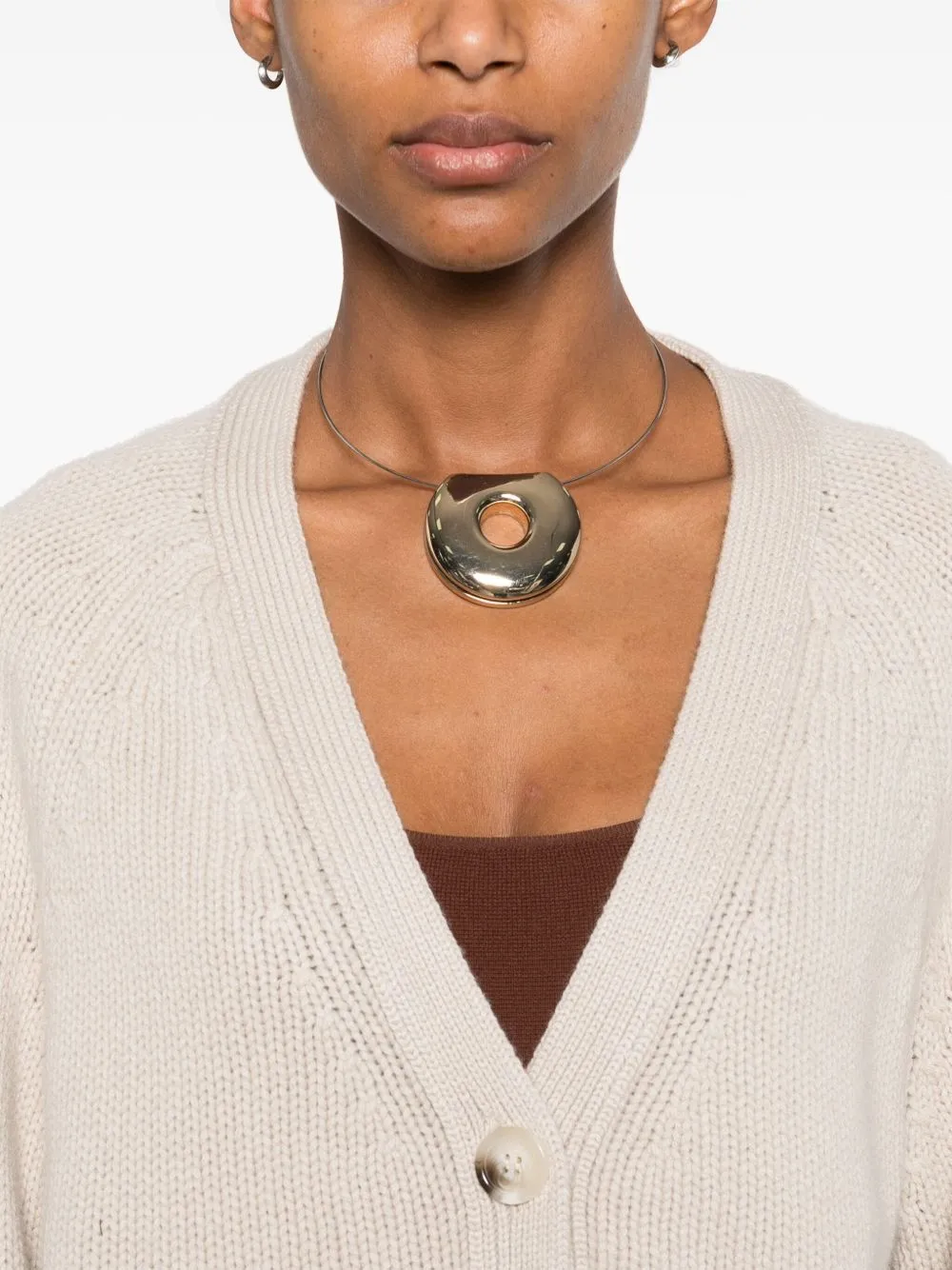 CASHMERE V-NECKED CARDIGAN sold by Lord & Taylor product image thumbnail 5