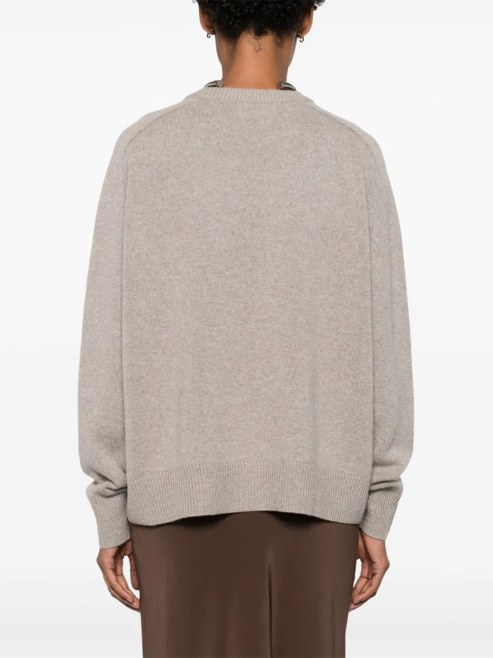 CASHMERE BOYFRIEND CREWNECK JUMPER sold by Lord & Taylor product image thumbnail 5
