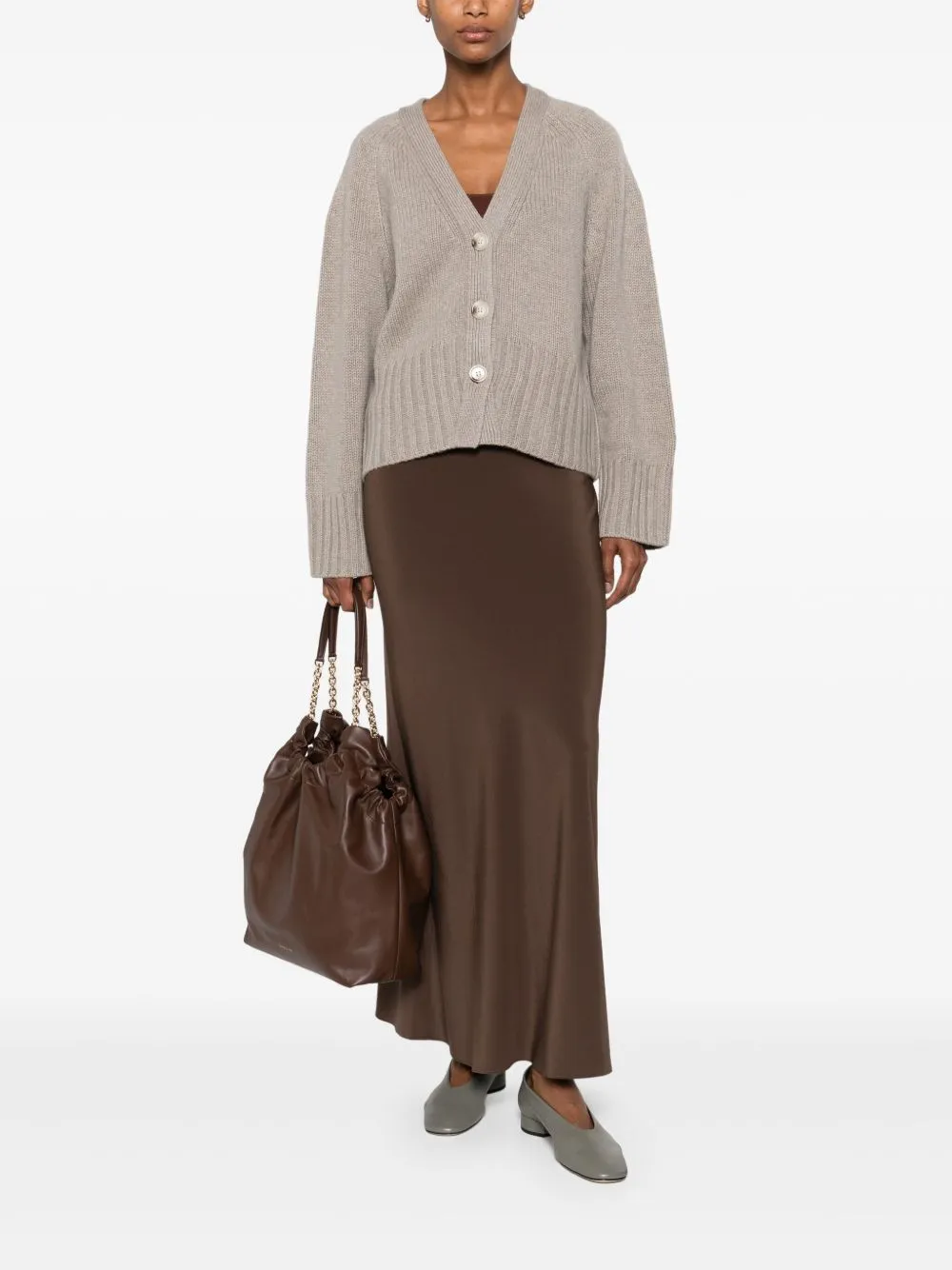 CASHMERE V-NECKED CARDIGAN sold by Lord & Taylor product image thumbnail 5