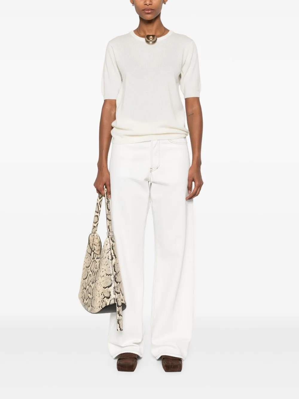 CASHMERE CREWNECK TOP sold by Lord & Taylor product image thumbnail 4