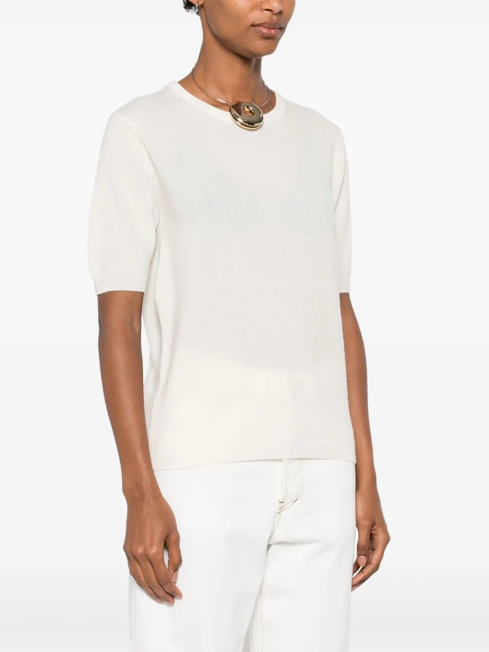 CASHMERE CREWNECK TOP sold by Lord & Taylor product image thumbnail 2