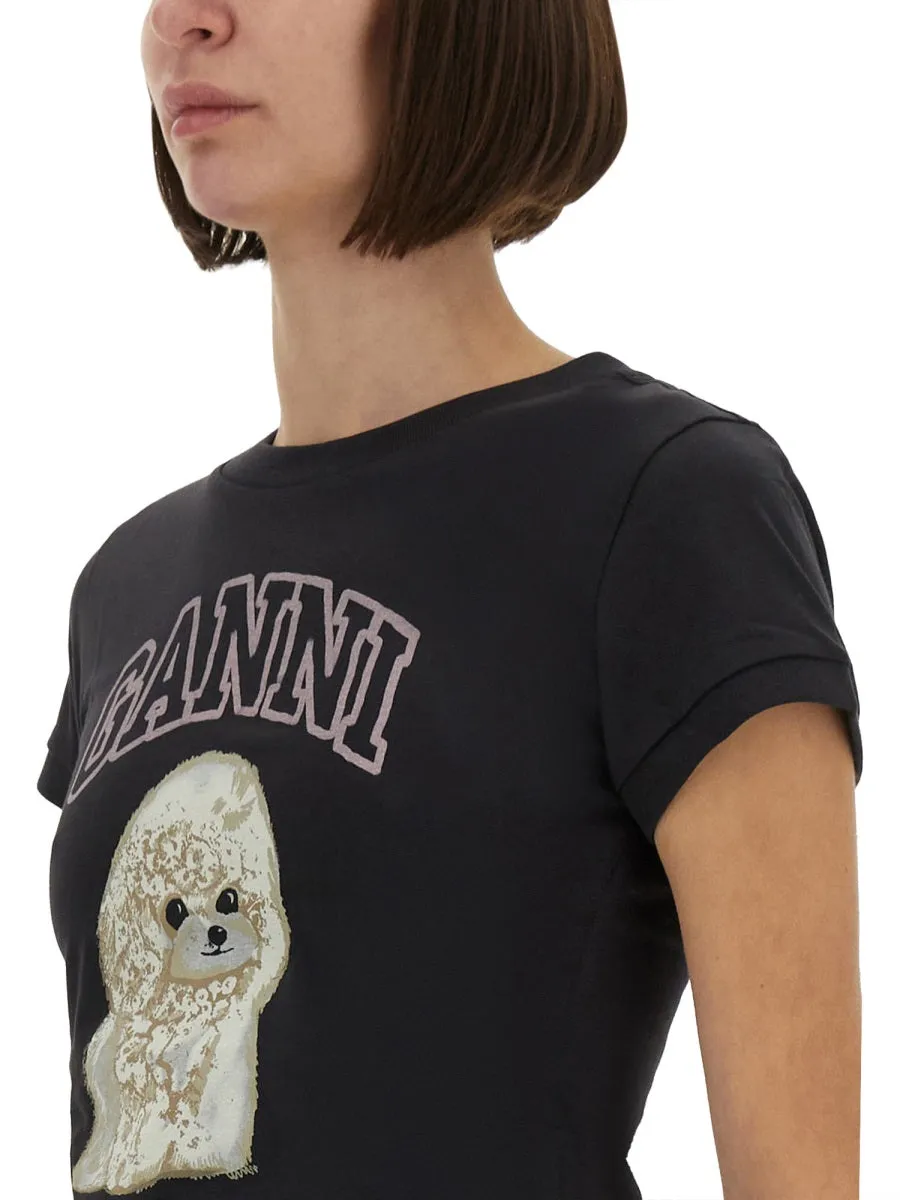 POODLE ORGANIC COTTON T-SHIRT sold by Lord & Taylor product image thumbnail 2