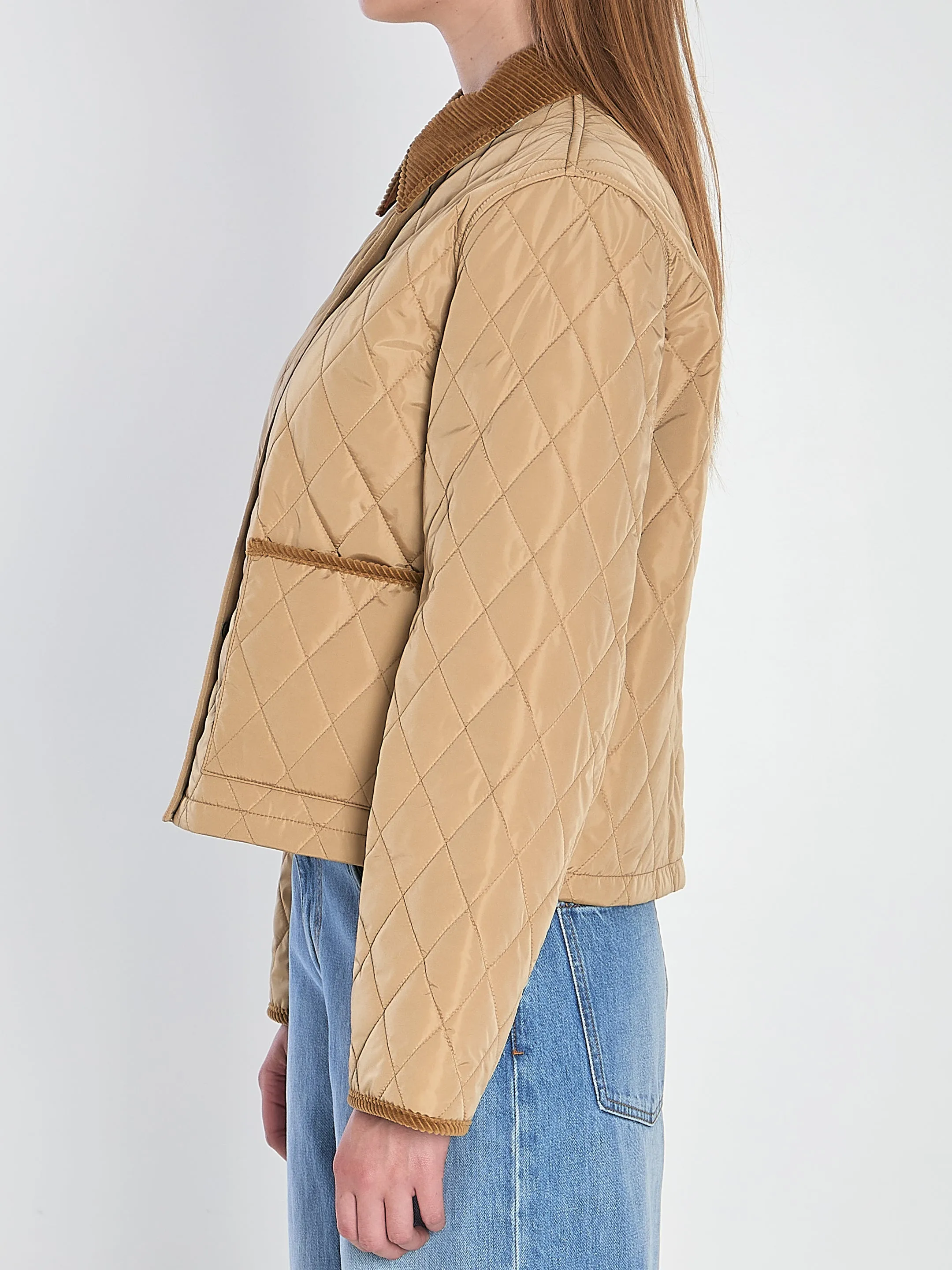 NYLON QUILTED JACKET sold by Lord & Taylor product image thumbnail 3