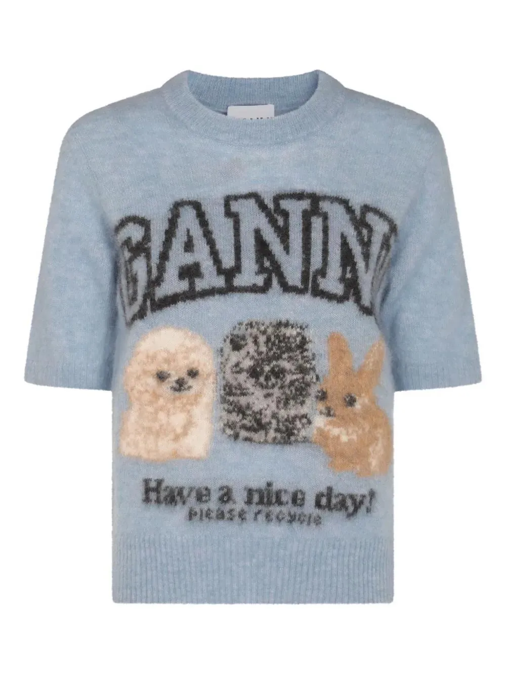 PUPPIES WOOL T-SHIRT sold by Lord & Taylor
