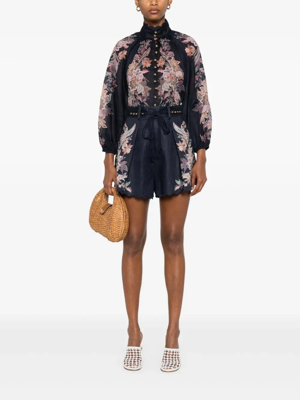 RHIANNON PRINTED BLOUSE sold by Lord & Taylor product image thumbnail 2