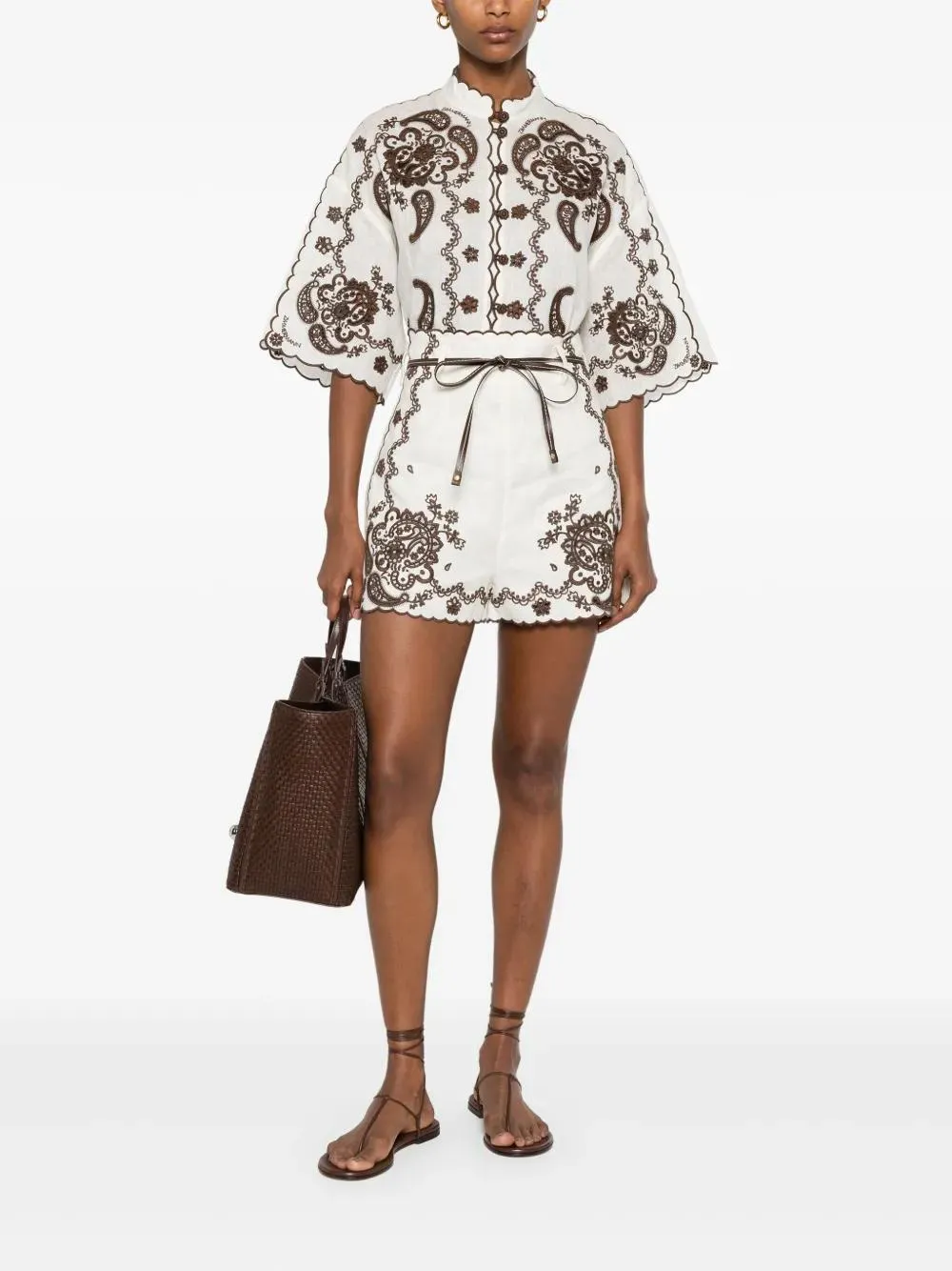 ASCENSION EMBROIDERED SHIRT sold by Lord & Taylor product image thumbnail 2