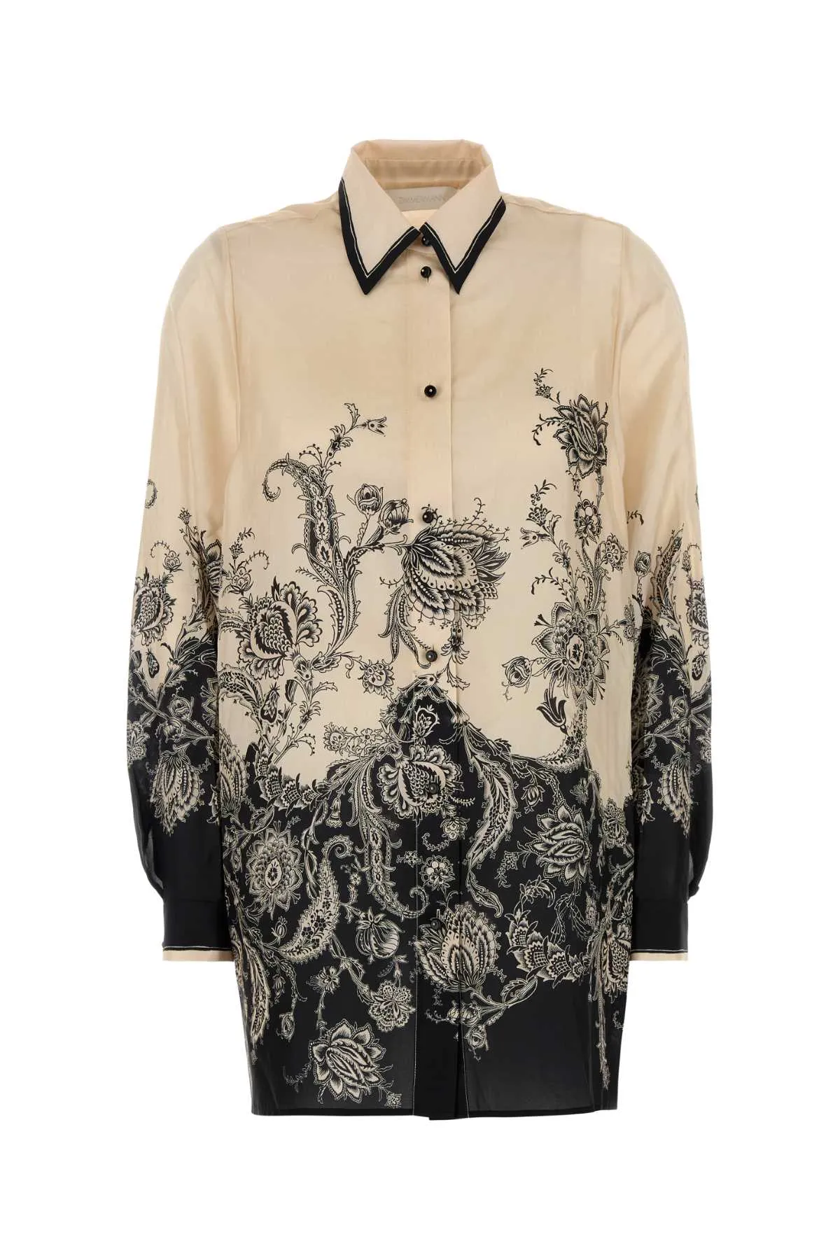 RHIANNON PRINTED SILK SHIRT sold by Lord & Taylor