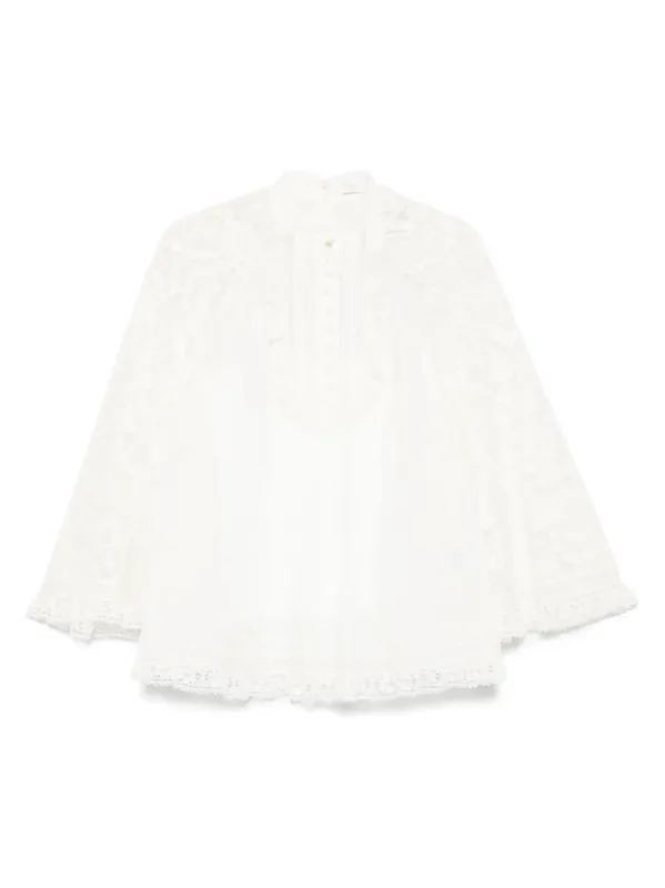 ASCENSION LACE DETAIL TUNIC sold by Lord & Taylor