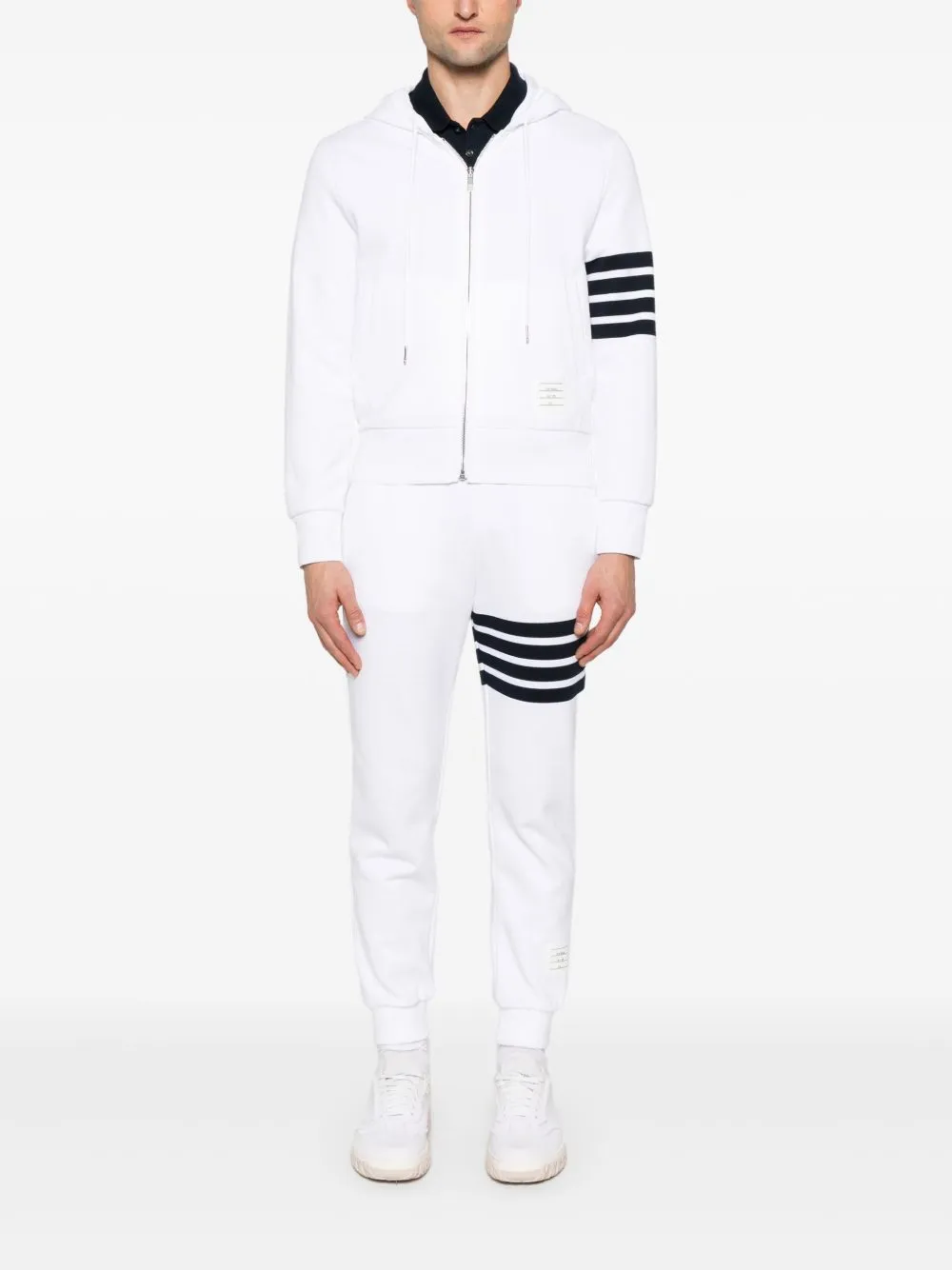 4BAR COTTON HOODIE sold by Lord & Taylor product image thumbnail 5