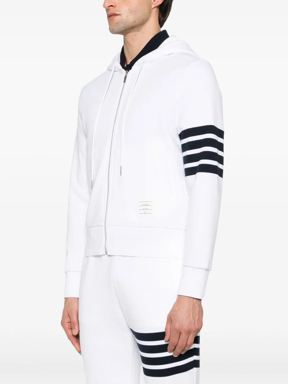 4BAR COTTON HOODIE sold by Lord & Taylor product image thumbnail 2