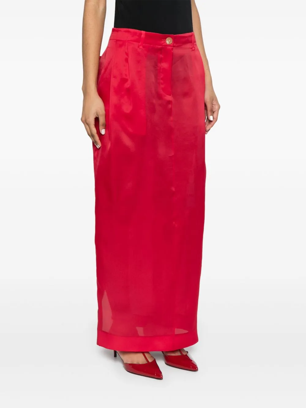 LUCIAN SILK SKIRT sold by Lord & Taylor product image thumbnail 5