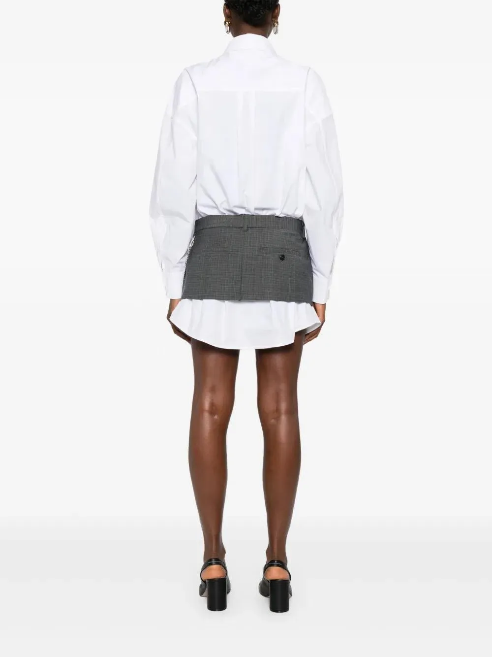 PRE-STYLED SHIRT DRESS W/ CHAIN sold by Lord & Taylor product image thumbnail 4