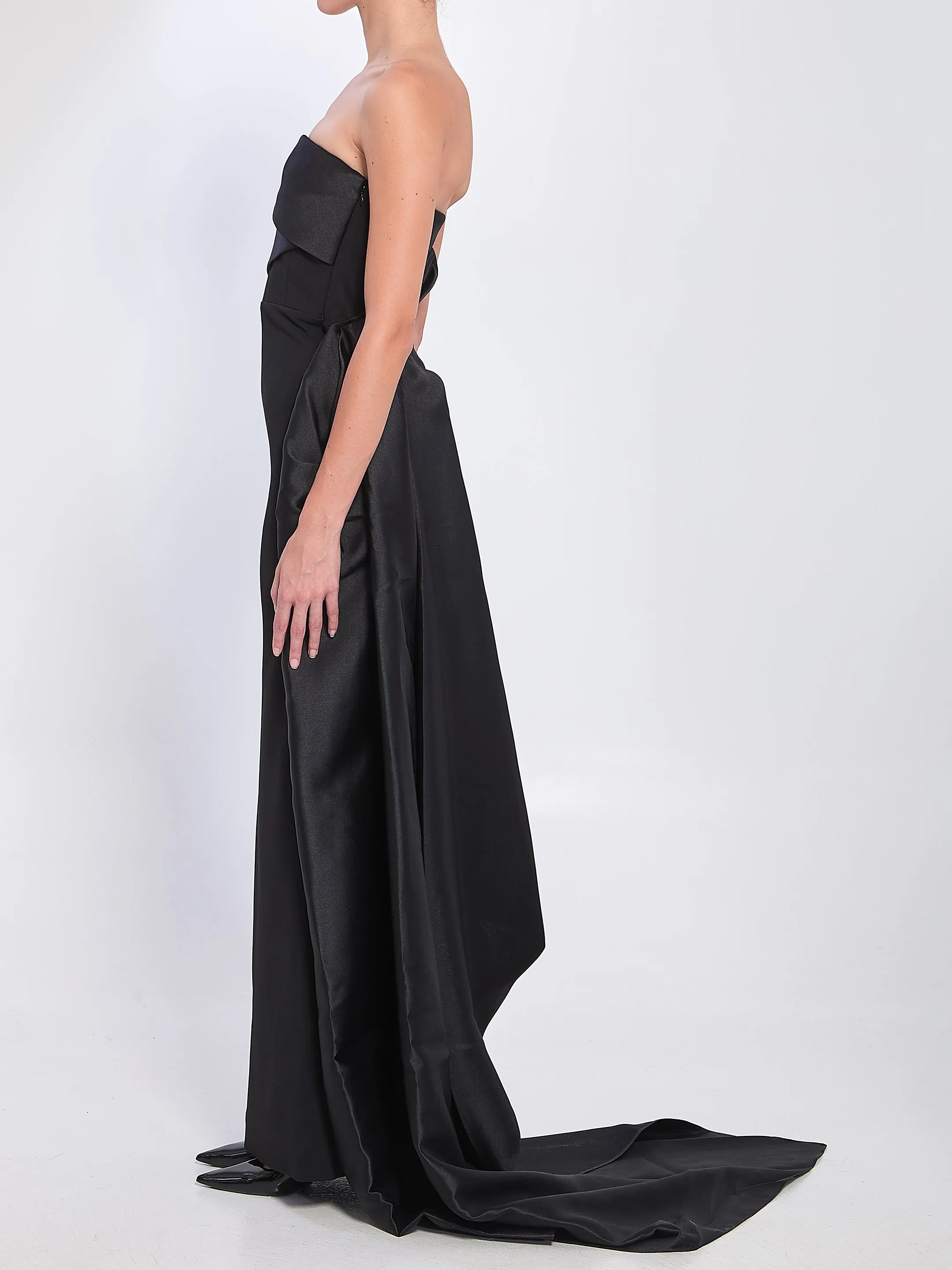 KISNLEY MAXI DRESS IN BLACK sold by Lord & Taylor product image thumbnail 3