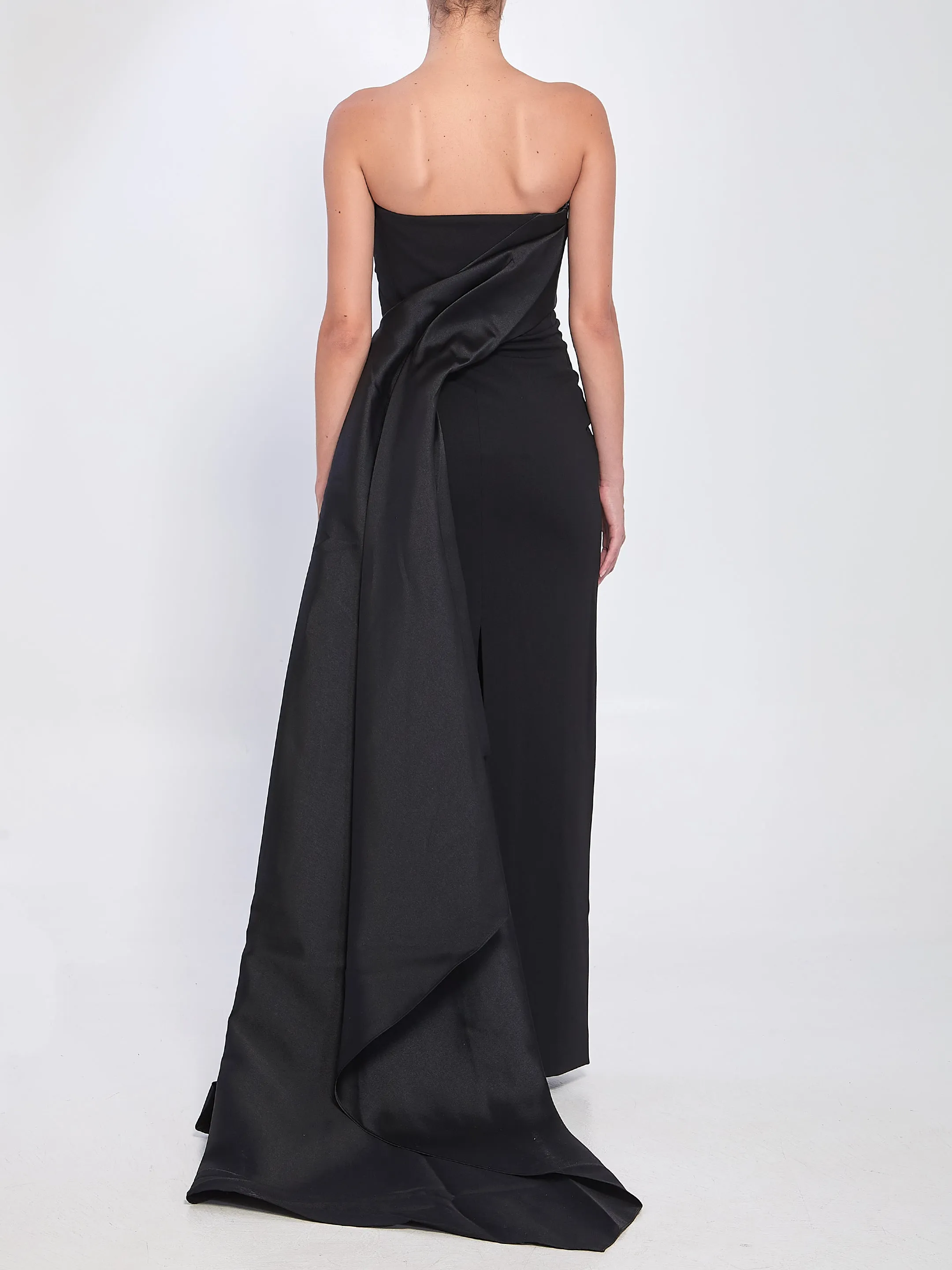 KISNLEY MAXI DRESS IN BLACK sold by Lord & Taylor product image thumbnail 4