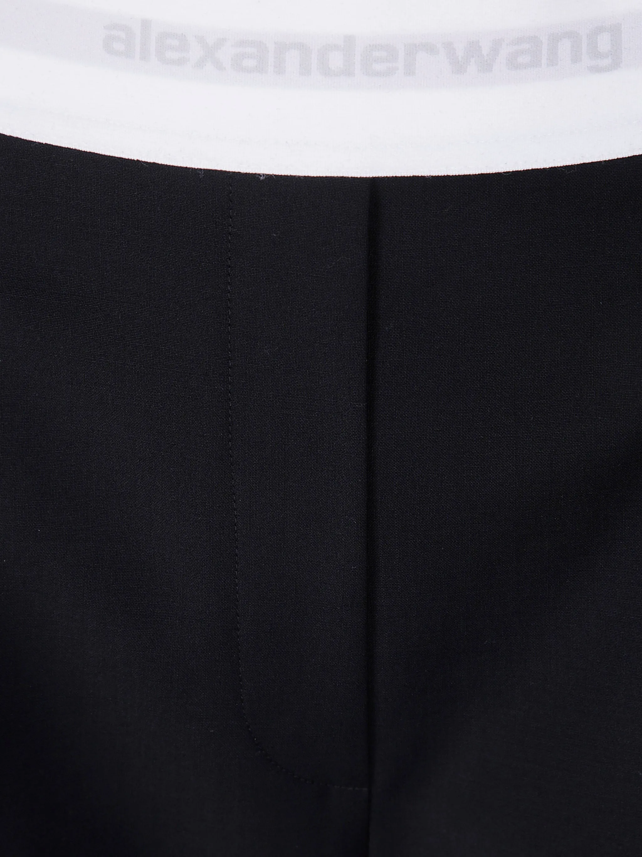 HIGH WAISTED PLEATED PANT WITH LOGO ELASTIC sold by Lord & Taylor product image thumbnail 3