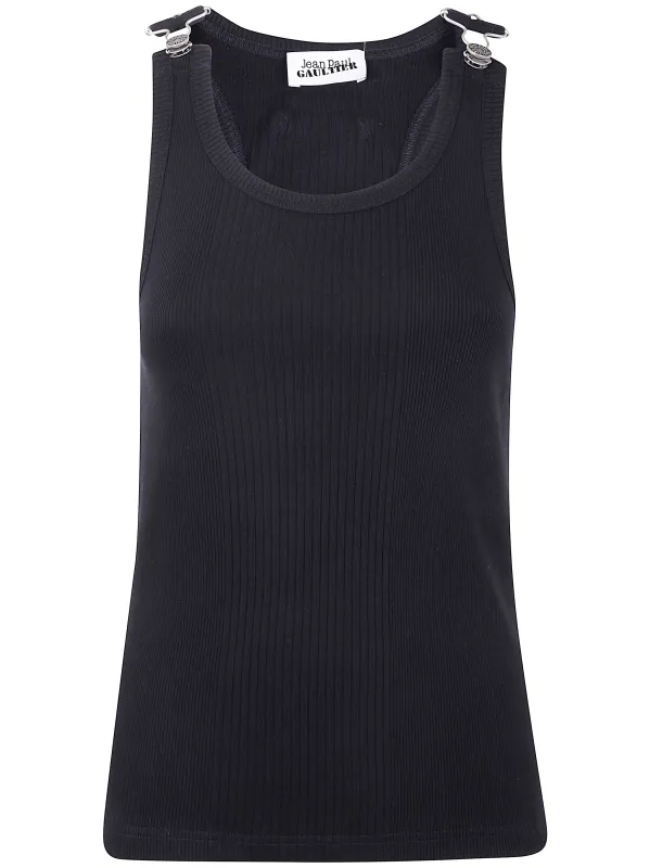 TANK TOP WITH WITH OVERALL ENGRAVED sold by Lord & Taylor