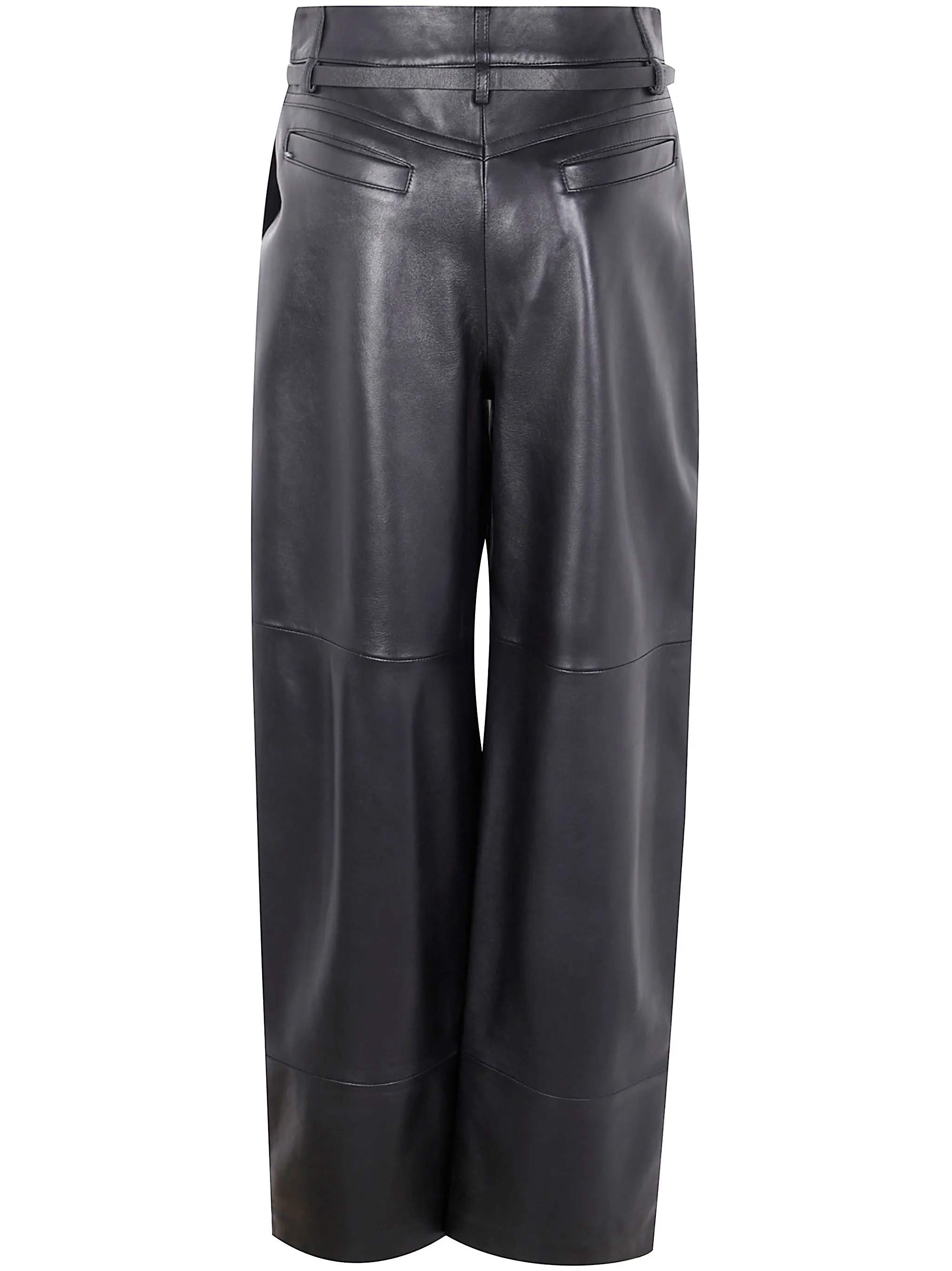 LEATHER "GARBO" TROUSERS sold by Lord & Taylor product image thumbnail 2