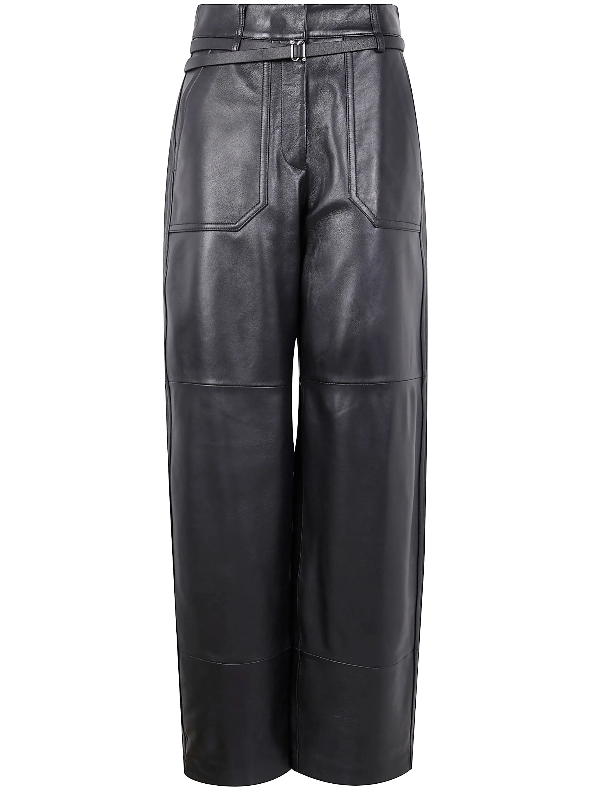 LEATHER "GARBO" TROUSERS sold by Lord & Taylor