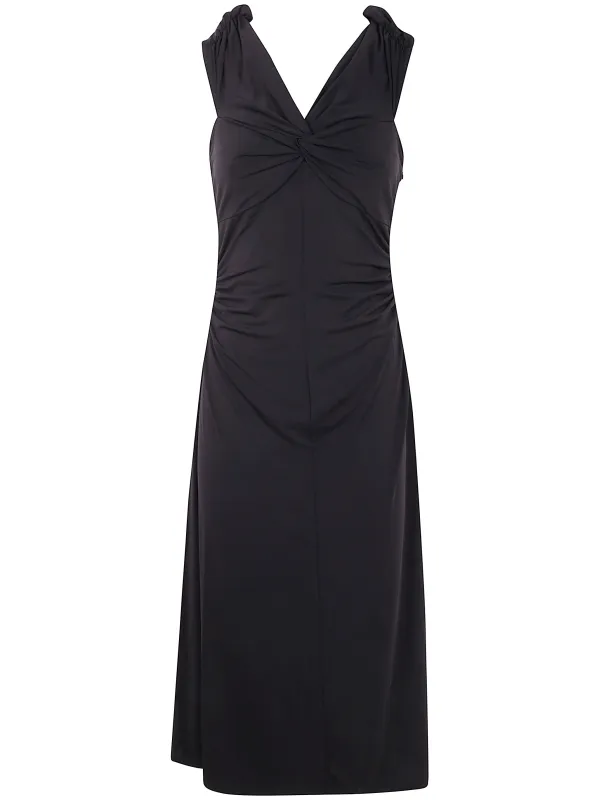 OFF SHOULDER TWIST MIDI DRESS sold by Lord & Taylor