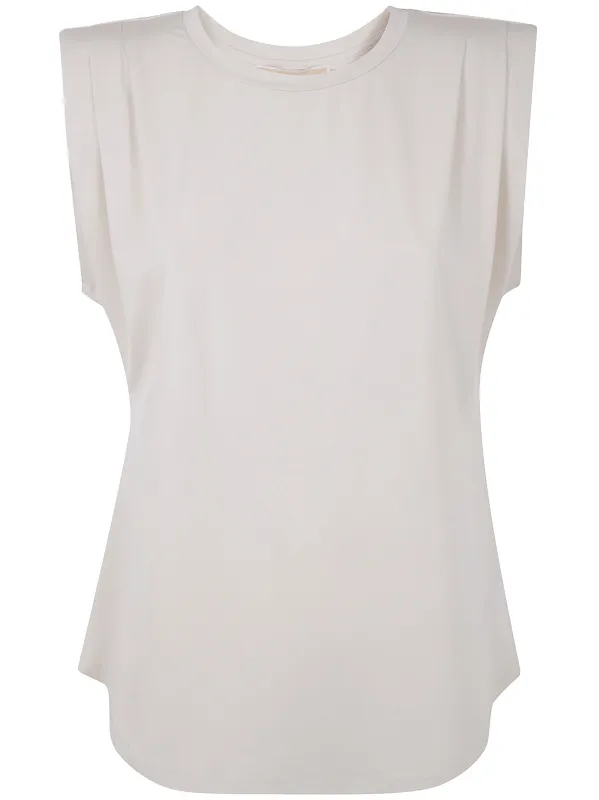 CREW NECK PLEATED TOP sold by Lord & Taylor