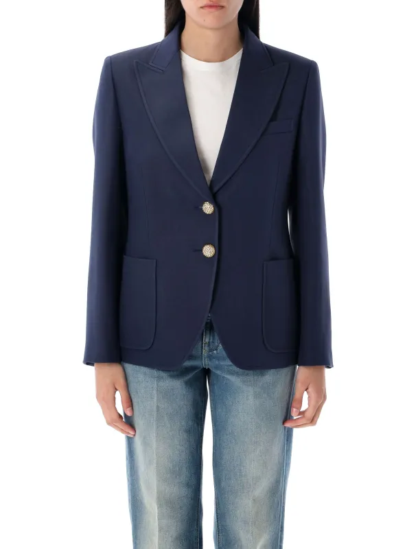 SINGLE-BREASTED BLAZER sold by Lord & Taylor