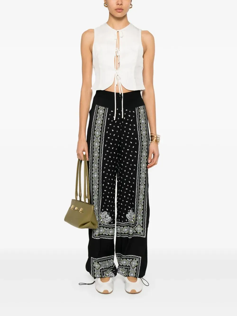 SPIRITO WIDE LEG TROUSERS sold by Lord & Taylor product image thumbnail 2
