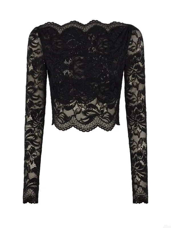 TOP CROPPED IN PIZZO sold by Lord & Taylor