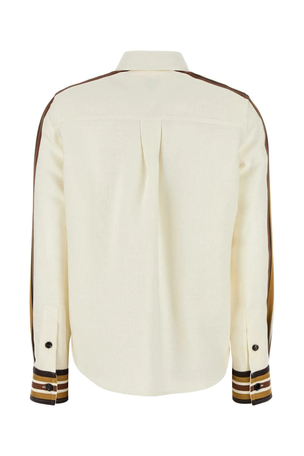 IVORY VISCOSE BLEND SHIRT sold by Lord & Taylor product image thumbnail 2