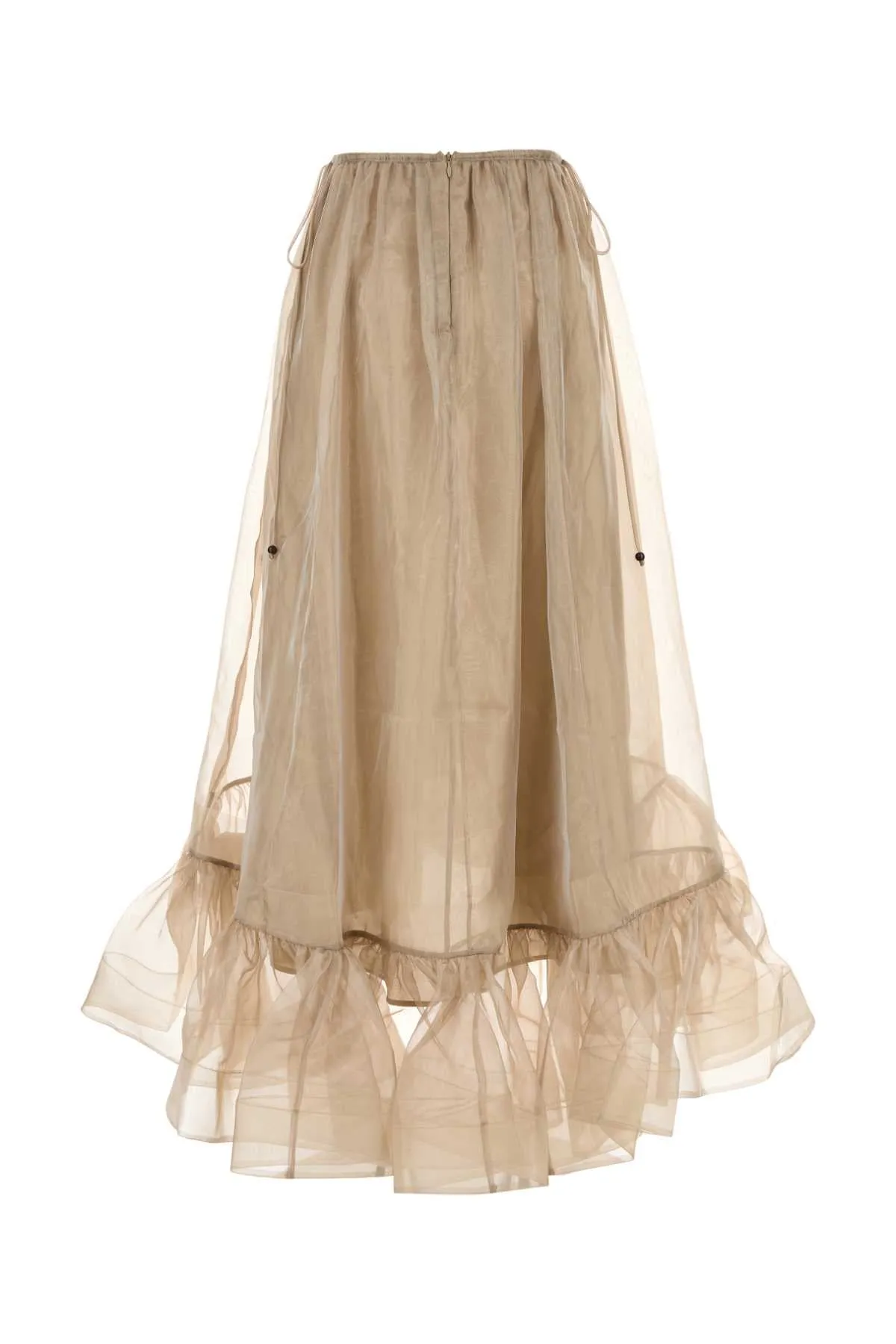 CAPPUCCINO ORGANZA DAWNING SKIRT sold by Lord & Taylor product image thumbnail 2