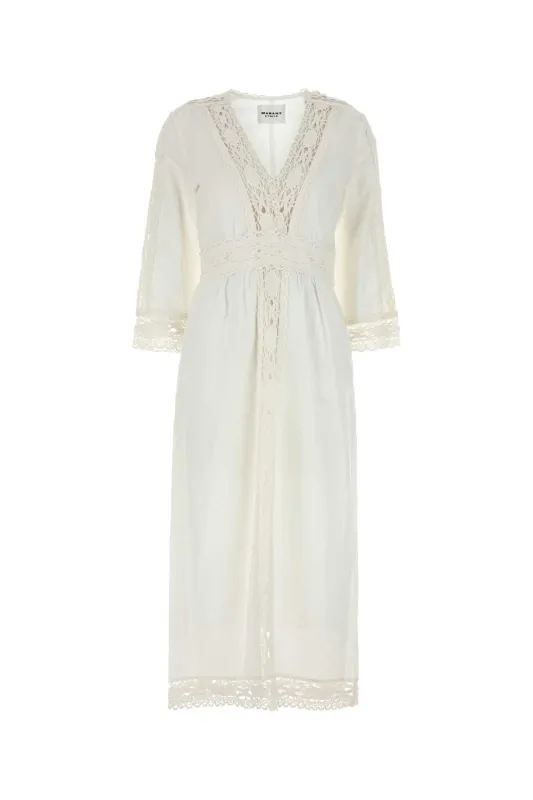 WHITE LINEN BLEND VEONA DRESS sold by Lord & Taylor