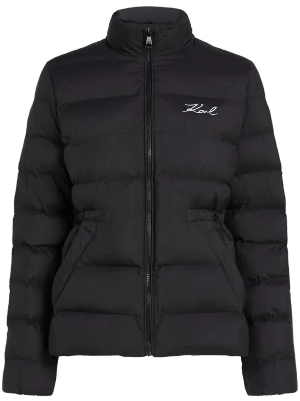 KARL LAGERFELD K/SIGNATURE PUFFER JACKET sold by Lord & Taylor