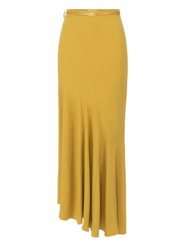 ELISABETTA FRANCHI BELTED MIDI SKIRT sold by Lord & Taylor
