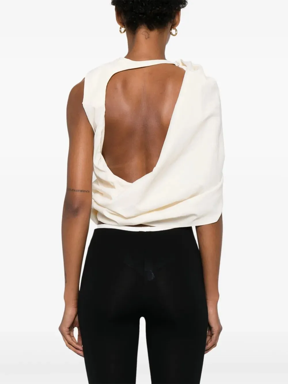 MAGDA BUTRYM ASYMMETRIC DRAPED TOP sold by Lord & Taylor product image thumbnail 2