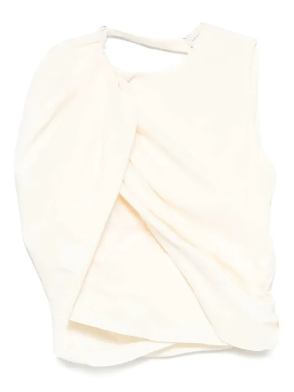 MAGDA BUTRYM ASYMMETRIC DRAPED TOP sold by Lord & Taylor