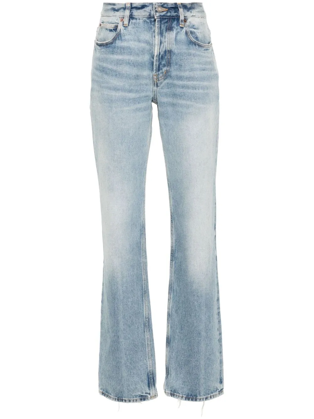 LOW-RISE STRAIGHT-LEG JEANS sold by Lord & Taylor