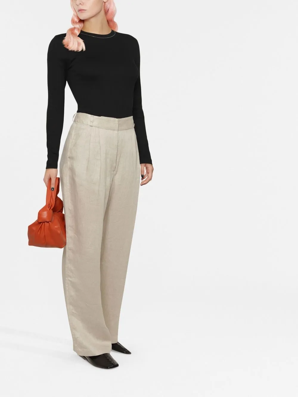 COTTON CREWNECK SWEATER sold by Lord & Taylor product image thumbnail 3