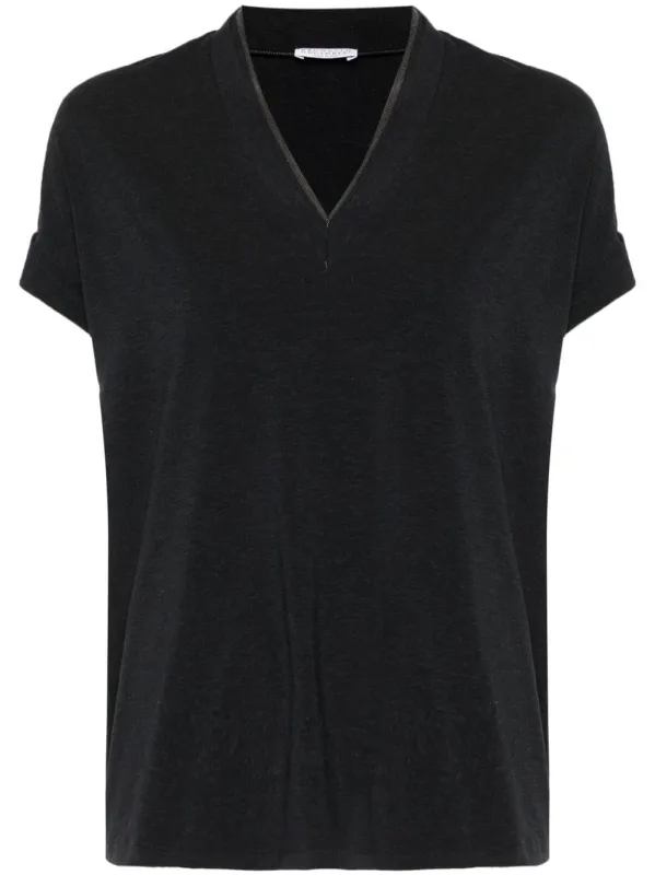 COTTON V-NECKED T-SHIRT sold by Lord & Taylor