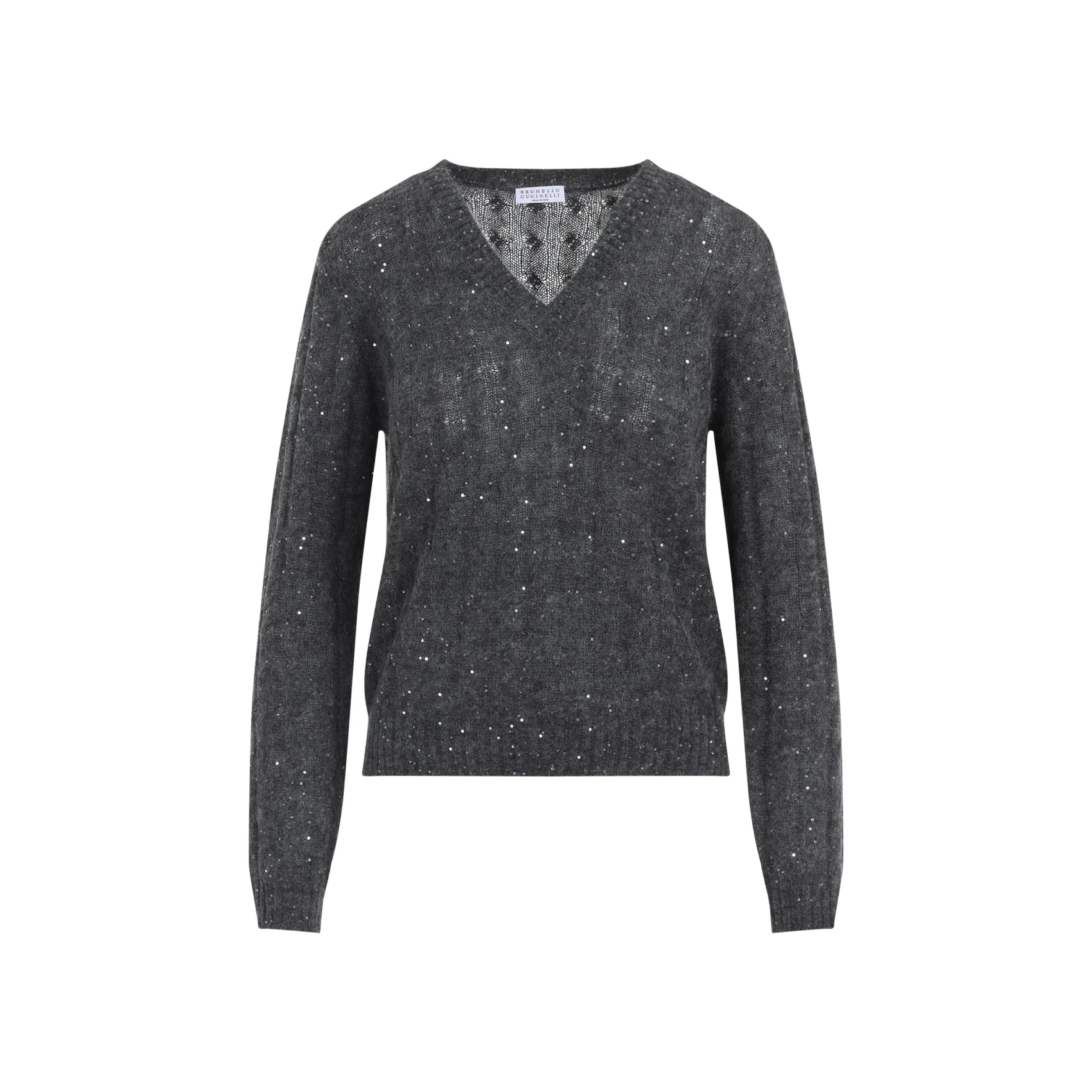 WOOL V-NECKED JUMPER sold by Lord & Taylor