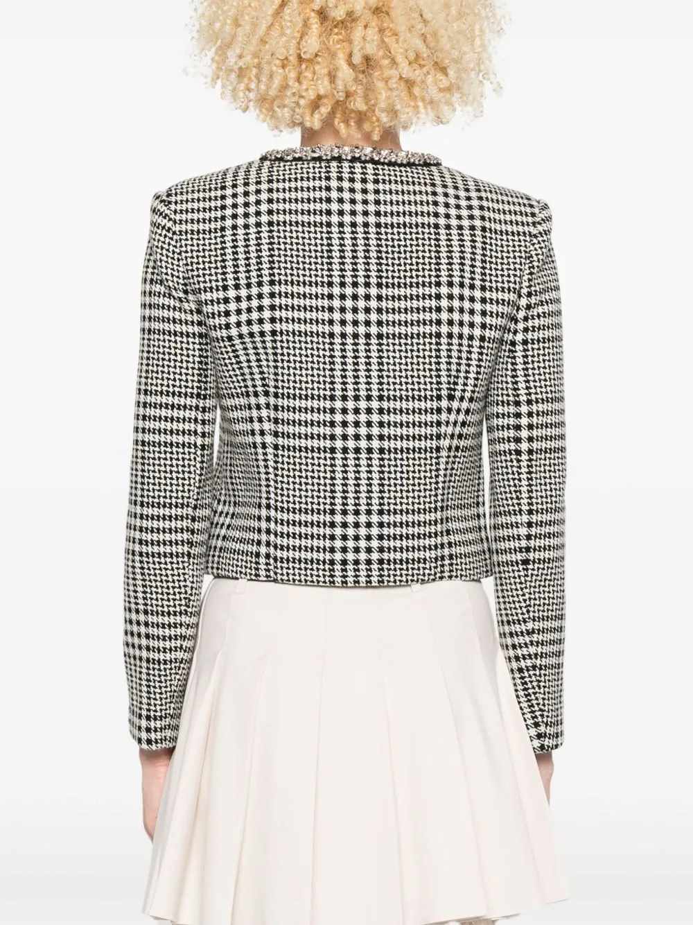 WOOL BLEND CHECKED JACKET sold by Lord & Taylor product image thumbnail 5